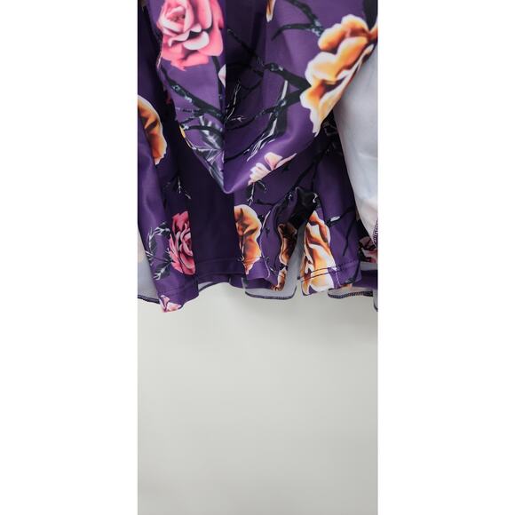 New‎ NWT Aontus Purple Floral Swim Dress Size XXL - Picture 11 of 11